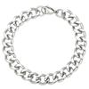 Edelstahlarmband VIVANCE "timeless bracelet", silber (edelstahlfarben), Armbänder, Damen, Chirurgiestahl
