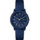 Quarzuhr LACOSTE "LACOSTE 12.12 LADIES, 2001271" Armbanduhren blau (navy) Damen Quarzuhren