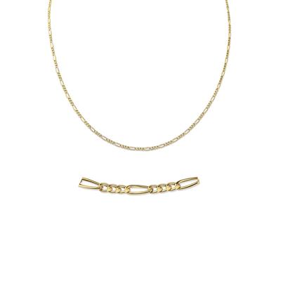 Collierkettchen FIRETTI "Schmuck Geschenk Gold 333 oder 585 Figarokettengl. in mehreren Breiten" Gr. 60, gold (gelbgoldf