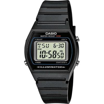 Chronograph, schwarz (schwarz, schwarz), CASIO TIMELESS COLLECTION, Armbanduhren, Damen, Quarzuhr, Armbanduhr, Damenuhr, Herrenuhr, Jugendliche, Digitaluhr Image