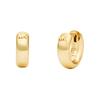 Paar Creolen MICHAEL KORS "Schmuck Geschenk Silber 925 Ohrringe PREMIUM HUGGIE", gold (gelbgoldfarben), Ohrringe, Damen, Silber 925 (Sterlingsilber)