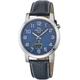 Funkuhr MASTER TIME "Basic, MTGA- 10493-32 L" Armbanduhren blau Herren Quarzuhren