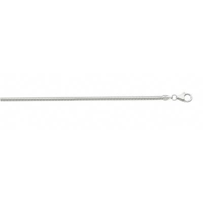 Silberkette ADELIA´S "Damen 925 Silber Schlangen Halskette Ø 2 mm", silber, Halsketten, Damen, 45, Silber 925 (Sterlingsilber), Silberschmuck für Damen Image