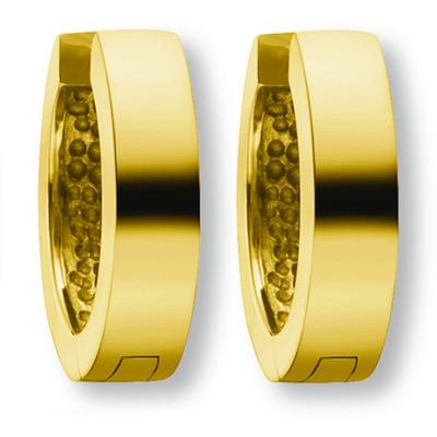 Paar Creolen ONE ELEMENT "Ohrringe Creolen aus 333 Gelbgold Ø 12,5 x 3,0 mm", gold, Ohrringe, Damen, Damen, Gelbgold 333