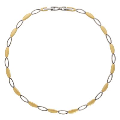 Collier TITANIA "Halsketten", silber (silbergoldfarben), Halsketten, Damen, Titan Image