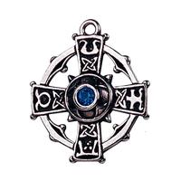 Amulett ADELIA´S Amulett Anhänger Schmuckanhänger Gr. keine ct, silberfarben (silber) Damen Amulette Raith Gras Kreuz - Gunst der Jahreszeiten