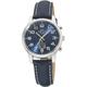 Funkuhr MASTER TIME "Super Power, MTLA-10818-32L" Armbanduhren blau Damen Quarzuhren