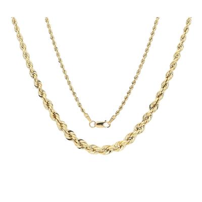 Goldkette VIVANCE "Kordel" Halsketten Gr. Gelbgold 585, gelb (gelbgold 585) Damen