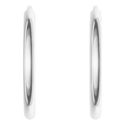 Paar Creolen FIRETTI "Schmuck Geschenk Silber 925 2,0 mm breit" Gr. 40, silber (silberfarben), Ohrringe, Damen, 40, Silber 925 (Sterlingsilber), Made in Germany Image