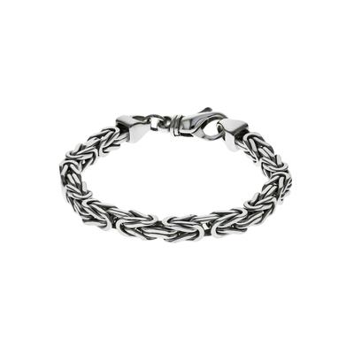 Armband FIRETTI "Schmuck Geschenk Silber 925 Armschmuck Armband Königskette" Gr. 21, silber (silberfarben), Armbänder, Herren, 21, Silber 925 (Sterlingsilber), Made in Germany Image