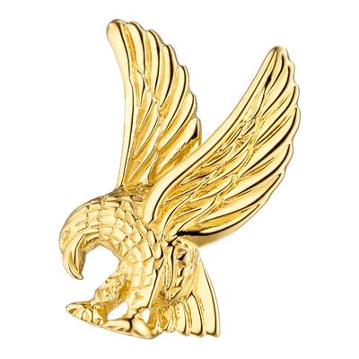 Ketten-Anhänger JOBO "Anhänger Adler", gelb (gelbgold 585), Schmuckanhänger, Damen, Gelbgold 585, 585 Gold