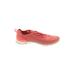 Ecco Sneakers: Red Print Shoes - Women's Size 38 - Round Toe