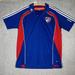 Adidas Shirts | Fc Dallas Polo Jersey Mens Xl Blue Red Mls Short Sleeve Shirt Soccer Adidas | Color: Blue/Red | Size: Xl