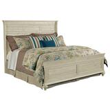 Kincaid Weatherford Cornsilk Solid Wood Standard Bed Wood in Brown/White | 64 H x 64 W x 91 D in | Wayfair 75-130P