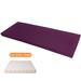 Latitude Run® 2” Thickness Eggshell Foam Massage Breathable 50D High-Resilience Functional Bench Outdoor Cushion Polyester | 2 H x 61 W x 27 D in | Wayfair