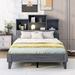 Red Barrel Studio® Storage Bed Wood in Brown/Gray/Green | 47.4 H x 55.6 W x 90.5 D in | Wayfair 61764C620C2B4BBBA93087E925382D90