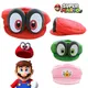 Chapeau en peluche Super Mario Odyssey Cosplay pour garçons et filles accessoires de costume de