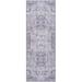 Blue/Gray 86.61 x 31.49 x 0.02 in Area Rug - Bungalow Rose Ruland Oriental Machine Washable Area Rug | 86.61 H x 31.49 W x 0.02 D in | Wayfair