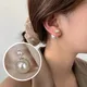 Boucles d'oreilles en perles à double tête boucles d'oreilles de cuisine double face style