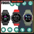 Montre connectée FD68S pour IOS et Android bracelet de fitness montre intelligente de sport écran
