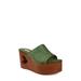 Amore Platform Wedge Slide Sandal