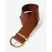 Boston Proper - Brown - Wide Waist Leather Belt - Medium