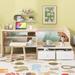 Kid-Friendly Design Twin Size Bed Kids Bed with 2 Drawers and 1 Chair&Desk Set