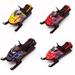 4 PC SET : 5.5 Kinsfun Snow Turbo Diecast Model Toy Pull Back Action