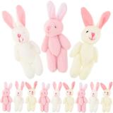 15 Pcs Knuckle Rabbit Pendant Gifts Rabbit Decorations for The Home Mini Rabbit Plush Toy Baby Bunny Toy Bunnies Decor