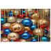 Christmas Balls Jigsaw Puzzles for Adults 1000 Pieces Die-Cut Puzzle Pieces Are Easy To Handle - And No Two Are Alike