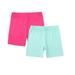 Baozhu Girls Dance Shorts Breathable and Comfy Kids Cycling Shorts 2 Pack Stretchy Dancing Bike Pants 2-10 Years