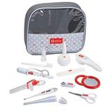 American Red Cross Deluxe Health and Grooming Kit| Infant and Baby Grooming | Infant and Baby Health | Thermometer Medicine Dispenser Comb Brush Nail Clippers and More with Convenient Tote