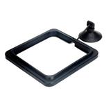 Guardung Fish Food Feeder Household Accessories Square Shape Feeding Station Handy Operation Waste Mesh Multiple Sizes Fishing Feeders black 10*10cm