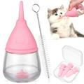 Pet Nursing Bottle Puppy Bottles Kitten Bottles For Nursing With Replaceable Nipples