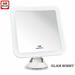 10X MAGNIFYING LIGHTED MAKEUP MIRROR Daylight LED Vanity Bathroom Travel Compact