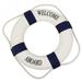 Clearance!14CM/5.51 Foam Home Decor Nautical Decorative Lifebuoy Life Ring Wall Hanging Decorative Ring Room Bar House Decoration A