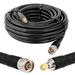 XRDS -RF KMR400 SMA to N Cable 35ft N-Male to SMA-Male Connector Low Loss Extension Cable 50 Ohm SMA Cable