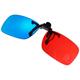 Red Blue Glasses Clip New Red Blue Glasses Hanging Frame 3D Glasses Myopia Special Stereo Clip (Without Glass Frame)