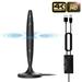 PKPOWER Newest HD TV Antenna up 130 Miles Range-Indoor/Outdoor Antenna Support 4K 1080P All Older TV s & Smart TV Digital Antenna with Amplifer Signal Booster