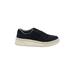 Dr. Scholl's Sneakers: Slip-on Platform Casual Black Print Shoes - Women's Size 9 1/2 - Almond Toe