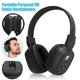 Portable FM Radio Wireless Headphones Headset Stereo Foldable Receivers Over-Ear