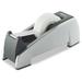 8032701 Office Suites Desktop Tape Dispenser 1-Inch Plastic Heavy Base Black/Silver