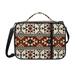 SEANATIVE Portable Bible Case with Shoulder Strap Aztec Ethnic Bible Shoulder Bags Water-Resistant Geometry Christian Bible Covers for Women