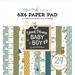 Echo Park Double-Sided Paper Pad 6 X6 24/Pkg-Special Delivery Baby Boy