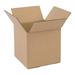 100 Packs Cardboard Paper Boxes Mailing Packing Shipping Box Corrugated Carton for Shipping Small Light-Weight Items (8 x 6 x 4 inch)