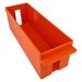 Extra-Capacity Rolled Coin Plastic Storage Tray Quarters Orange (2 Trays)