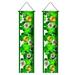 180*30Cm St. Patrick s Day Lettering Couplet Holiday Party Porch Flag Decoration Pendant Event Table Cloth Party Flag Tropical Party Decorations Party Flag Streamers Party Decorations For Adults Women