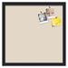 MYXIO 18x18 Inch Cork Bulletin Board. This Decorative Framed Pin Board Comes with Desert Pastel Design and a Black Frame. Ideal for Home Office Decor or Message Board (MYXIO-1815)