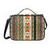 SEANATIVE Durable Bible Bag for Women Aztec Ethnic Geometric Bible Carrying Case Leisure Large Bible Cover with Shoulder Strap