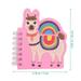 ATriss Mini Notepads Bulk 4Pcs Spiral Notebook Small Memo Pad Portable Notebook Cartoon Notepad Pocket Notebook (Random Style)